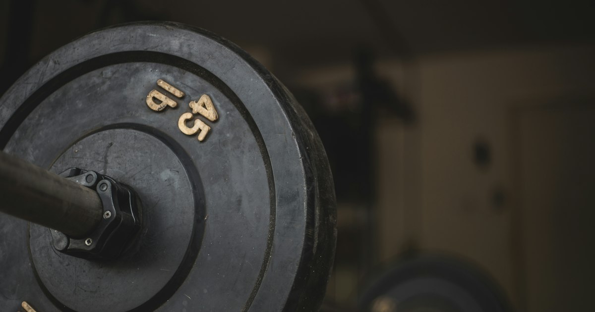 Training at home without iron